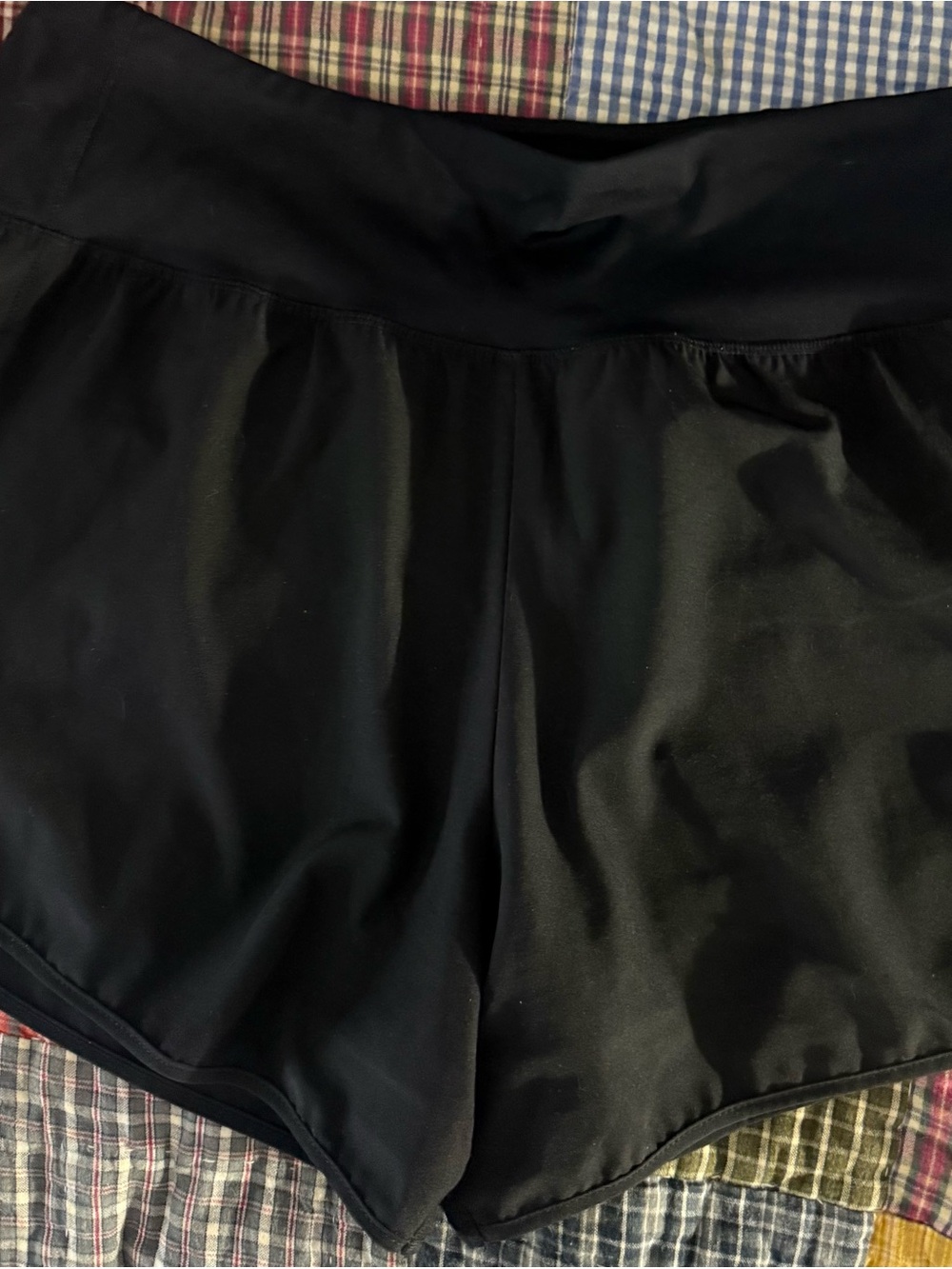 Black Women's Athletic Shorts - Comfortable Performance Fit